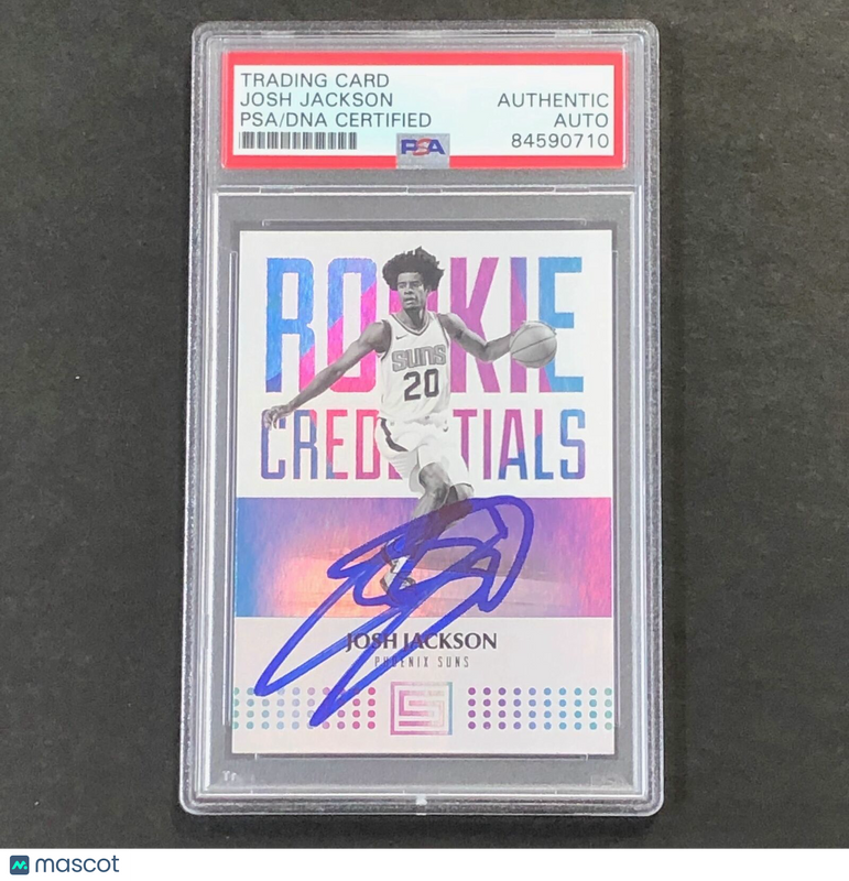 2017-18 Panini Status Rookie Credentials #12 Josh Jackson Signed Rookie Card AUT