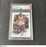 2001 Upper Deck Pros and Prospects #44 Brian Grant Signed Card AUTO PSA Slabbed