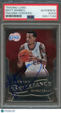 2012-13 Panini Brilliance #92 Matt Barnes Signed Card AUTO PSA Slabbed Clippers