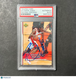 2007-08 Upper Deck #144 Solomon Jones Signed Card AUTO PSA/DNA Slabbed Hawks