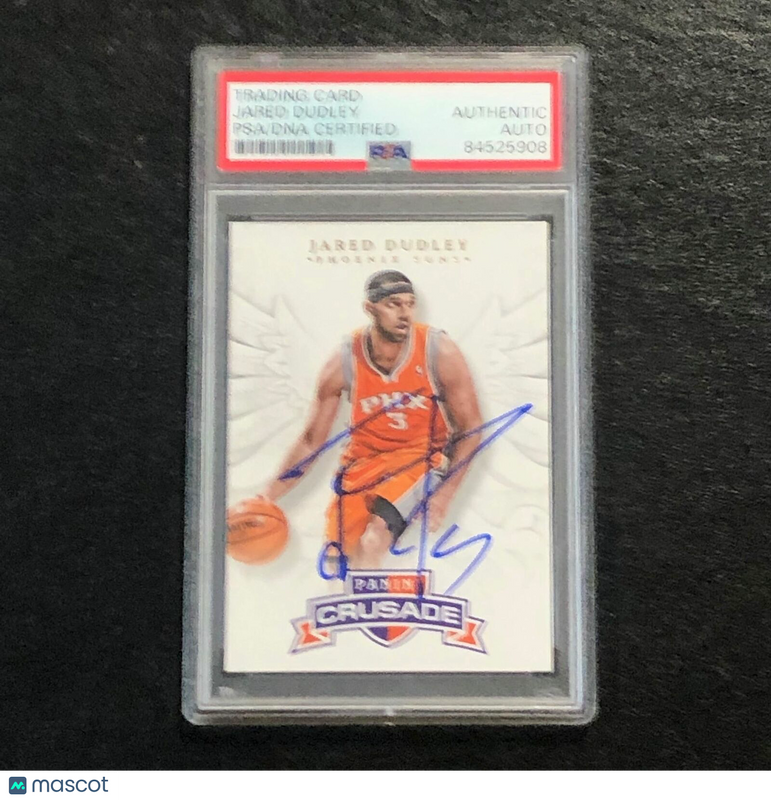 2012-13 Panini Crusade #37 Jared Dudley Signed Card AUTO PSA Slabbed Suns