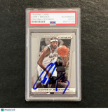 2013-14 Panini Prizm #192 Corey Brewer Signed Card AUTO PSA Slabbed Timberwolves