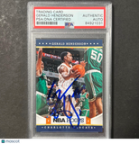2012 Panini #218 Gerald Henderson Signed AUTO PSA Slabbed Bobcats