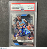 2016-17 Panini Prizm #176 Wilson Chandler Signed AUTO PSA Slabbed Nuggets