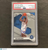 2020-21 Panini Mosaic #218 Theo Maledon Signed Card AUTO PSA Slabbed RC
