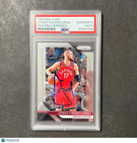 2018-19 Panini Prizm Black #93 Jonas Valanciunas Signed Card AUTO PSA Slabbed To
