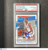 2020-21 Donruss Optic #184 Theo Maledon Signed Card AUTO PSA/DNA Slabbed