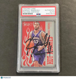 2012-13 Panini Select #22 Kendall Marshall Signed Card AUTO PSA Slabbed RC Suns