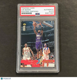 1995-96 Upper Deck Collector's Choice #197 Vin Baker Signed Card PSA/DNA Slabbed