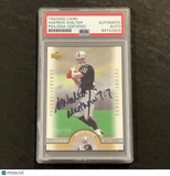 2005 Upper Deck #112 Andrew Walter AUTO card PSA Raiders Signed