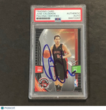 2009-10 Adrenalyn XL #54 Jose Calderon Signed Card AUTO PSA Slabbed Raptors