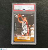2005-06 Upper Deck Rookie Debut #29 Troy Murphy Signed Card Auto PSA Slabbed Warriors