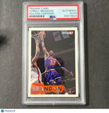 1993-94 Fleer #39 Terrell Brandon Signed Card Auto PSA Slabbed Cavaliers