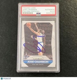 2015-16 Panini Prizm #76 Jose Calderon Signed Card AUTO PSA Slabbed Knicks
