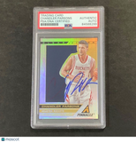 2013-14 Pinnacle Clear Vision #74 Chandler Parsons Signed Card AUTO PSA/DNA Slab