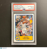 2003 Topps #186 Jarron Collins Signed Card AUTO PSA Slabbed Jazz