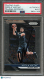 2018-19 Panini Prizm #169 Nikola Vucevic Signed Card AUTO PSA Slabbed Magic