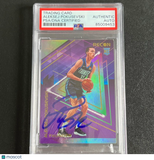 2020-21 Panini Recon #156 Aleksej Pokusevski Signed Card AUTO PSA Slabbed RC Thu