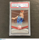2014-15 Panini Donruss Elite #61 Chandler Parsons Signed Card AUTO PSA/DNA Slabb