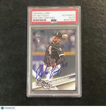 2017 Topps Update Series #US46 Dylan Covey Signed Card Auto PSA Slabbed White Sox