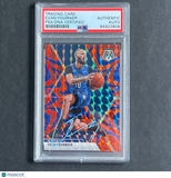 2019-20 Panini Mosaic #2 EVAN FOURNIER Signed Card AUTO PSA Slabbed Magic