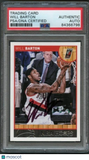 2013-14 NBA Hoops #150 Will Barton signed Auto Card PSA/DNA Slabbed Trail Blazer