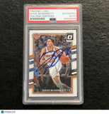 2017-18 Donruss Optic #105 Doug McDermott Signed Card AUTO PSA Slabbed Knicks