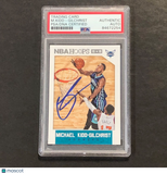 2015-16 NBA Hoops #244 Michael Kidd-Gilchrist Signed Card AUTO PSA Slabbed Horne