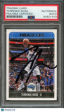 2017-18 NBA Hoops #121 Terrence Ross Signed Card AUTO PSA Slabbed Magic