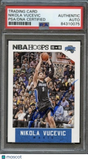 2015-16 NBA Hoops #116 Nikola Vucevic Signed Card AUTO PSA Slabbed