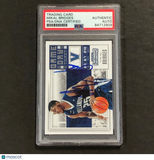 2018 Panini Contenders #10 Mikal Bridges Signed Card AUTO PSA Slabbed Villanova