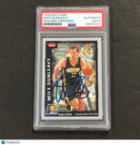 2008-09 Fleer Basketball #58 Mike Dunleavy Signed Card PSA Pacers