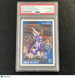 2016-17 NBA Hoops #211 Wesley Matthews Signed Card AUTO PSA Slabbed Mavericks