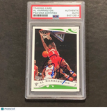 2005 Topps #103 Al Harrington Signed Card AUTO PSA Slabbed