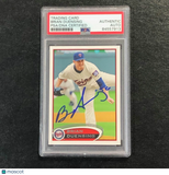 2012 Topps Update #US140 Brian Duensing Signed Card Auto  PSA Slabbed Twins