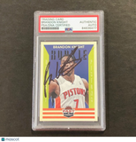 2012-13 Panini Pat and Present #216 Brandon Knight Signed Card AUTO PSA Slabbed