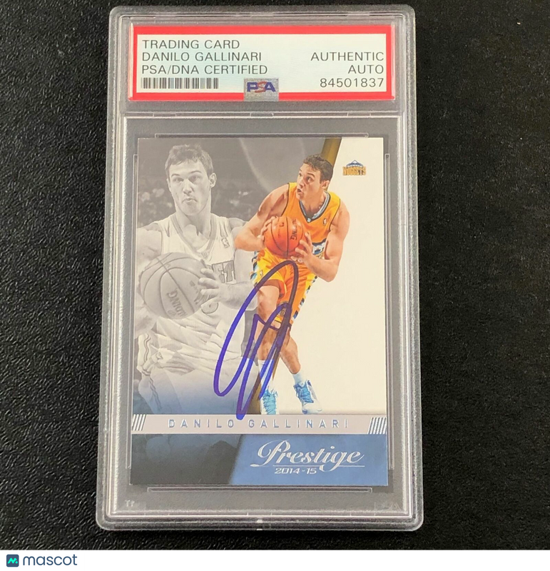 2014-15 Panini Prestige #28 Danilo Gallinari Signed AUTO PSA Slabbed Nuggets