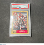 1987 Topps #542 Ricky Horton Signed Card PSA Slabbed Auto Grade Cardinals