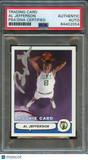 2004-05 Topps Bazooka #195 Al Jefferson Signed Rookie Card AUTO PSA Slabbed RC C
