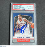 2012-13 Panini Basketball #51 Devin Harris Signed Card AUTO PSA Slabbed Hawks