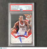 2013-14 Panini Prestige #134 John Henson Signed Card AUTO PSA Slabbed Bucks