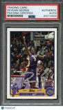 2003-04 Topps Collection #183 Devean George Signed Card AUTO PSA Slabbed