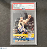 2010 Panini Donruss #156 Maurice Evans Signed Card Auto PSA Slabbed Hawks