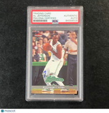 2006-07 Fleer Ultra #8 Al Jefferson Signed Card AUTO PSA Slabbed Celtics
