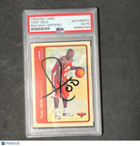 2004-05 Fleer #139 Tony Delk Signed Card AUTO PSA/DNA Slabbed Hawks