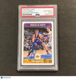 2017-18 Panini NBA Hoops #111 Ivica Zubac Signed Card Auto PSA Slabbed Lakers