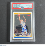 2005-06 Topps #127 Linas Kleiza signed Auto Card PSA/DNA Slabbed RC Nuggets