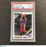 2019-20 Panini Donruss #192 Derrick Favors Signed Card AUTO PSA Slabbed Pelicans