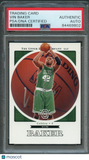 2003-04 Upper Deck Standing O #6 Vin Baker Signed Card AUTO PSA/DNA Slabbed Celt
