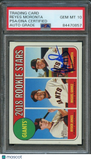 2018 Topps Heritage #16 Reyes Moronta Signed Card PSA Slabbed AUTO Grade 10 Gian